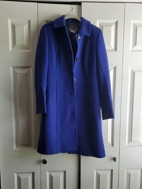 J. Crew Royal Blue Wool Coat